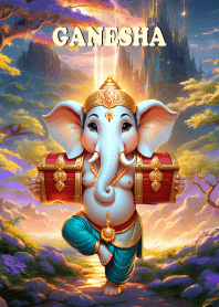 Ganesha achieves all things,