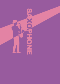 sax. playing Campanula purple