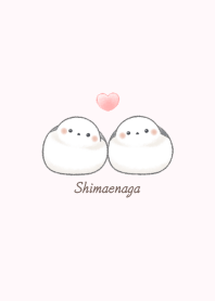 シマエナガ カップル -ピンク-