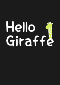 Hello Giraffe white 10