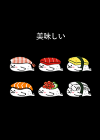 慵懶海豹部隊˙小壽司(黑色)