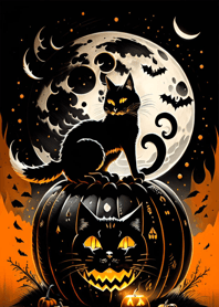 halloween cat FE871F