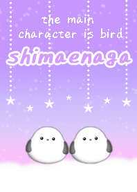 shimaenaga1 bird theme purple.