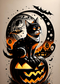 浮世絵万聖節猫 7398c6