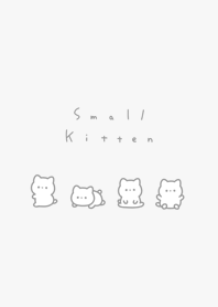 small kitten-ilght gray