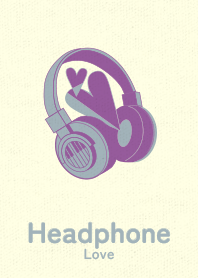 Headphone_love Campanula purple