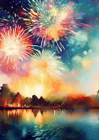 Beautiful Fireworks Theme#677