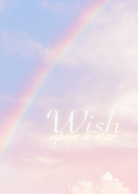 Wish - A rainbow that brings good luck -