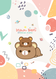 Brown Bear Fashion Galaxy E