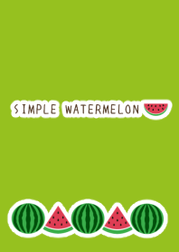 SIMPLE WATERMELON-LEAF GREEN