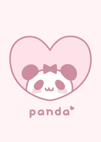 Panda Ribbon - Pink