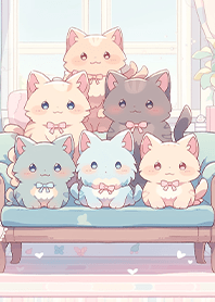 貓咪全家福❤️