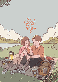 cute couple: best day