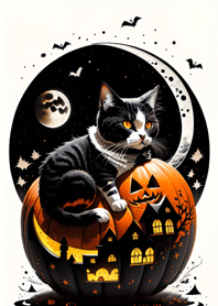 halloween cat 184060