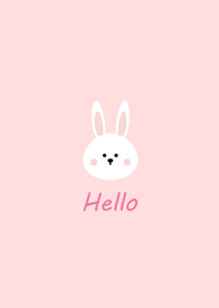 Extremely simple.Bunny(Pink)