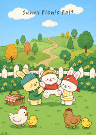 Sunny Picnic Pals