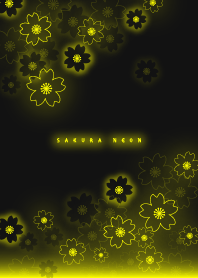 NEON SAKURA YELLOW from JAPAN