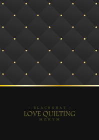 LOVE QUILTING - BLACK GRAY 26