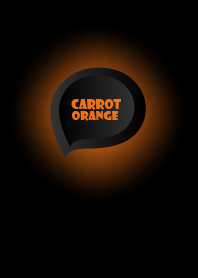 Carrot Orange Button In Black V.3