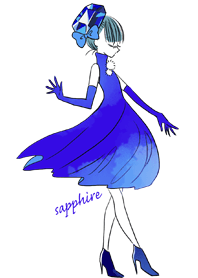 Sapphire dress