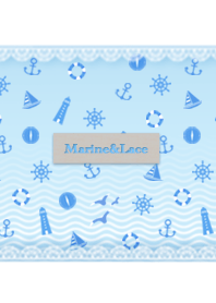 Marine & Lace *