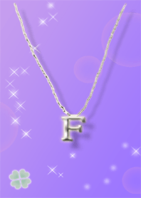 initial F(four Leaf Clover)