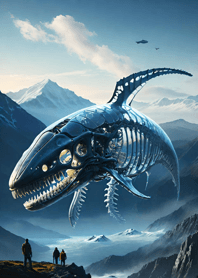 Whale bones 82B136