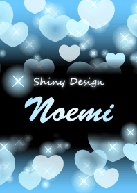 Noemi-Name-Light blue Heart