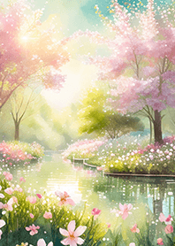 Beautiful real scenery(Spring-674)