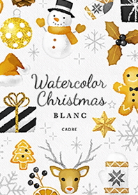 Watercolor Christmas - BLANC (Reissue)