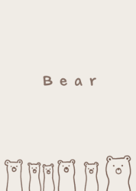 LONG BEAR/BEIGE