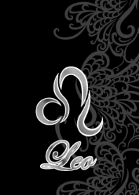 Leo line art 1 black JPN