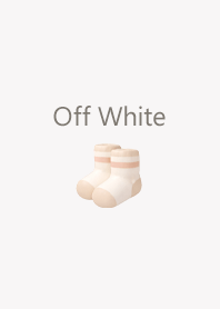 Puffy Socks 6 | Off White