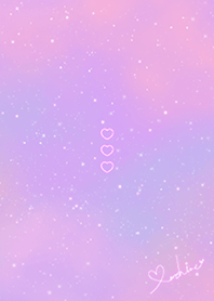 [Imshine] pink heart galaxy