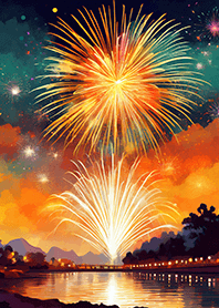 Beautiful Fireworks Theme#465
