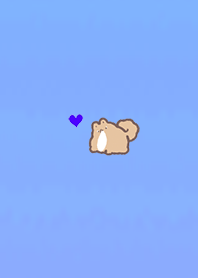 Dog happiness heart 20006