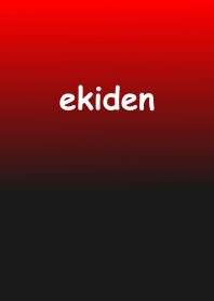 ekiden [Marathon]-Black & Red GRADATION
