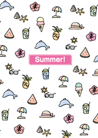 illustration of the summer #pop