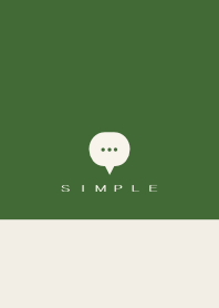 SIMPLE(beige green)V.1374b