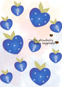Little blue strawberry