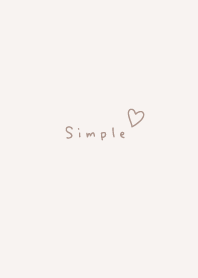 Simple Handwriting <beige>