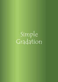 Simple Gradation -GlossyGreen 14-