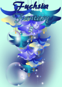 Fuchsia Fantasy blue