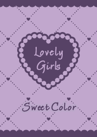 Heart&Girly / Dark Purple