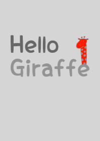 Hello Giraffe gray 1