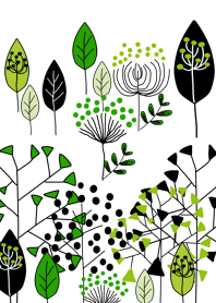 Light green Nordic Forest