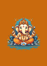 Lord Ganesha warding off evil