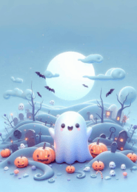 Halloween fun ghost cute n.63
