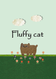 <Fluffy cat>