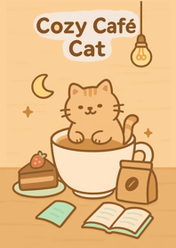 คาเฟ่แมวสุดละมุน น้ำตาล(05)